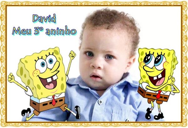 *Pacote de fotos 3 anos de David*